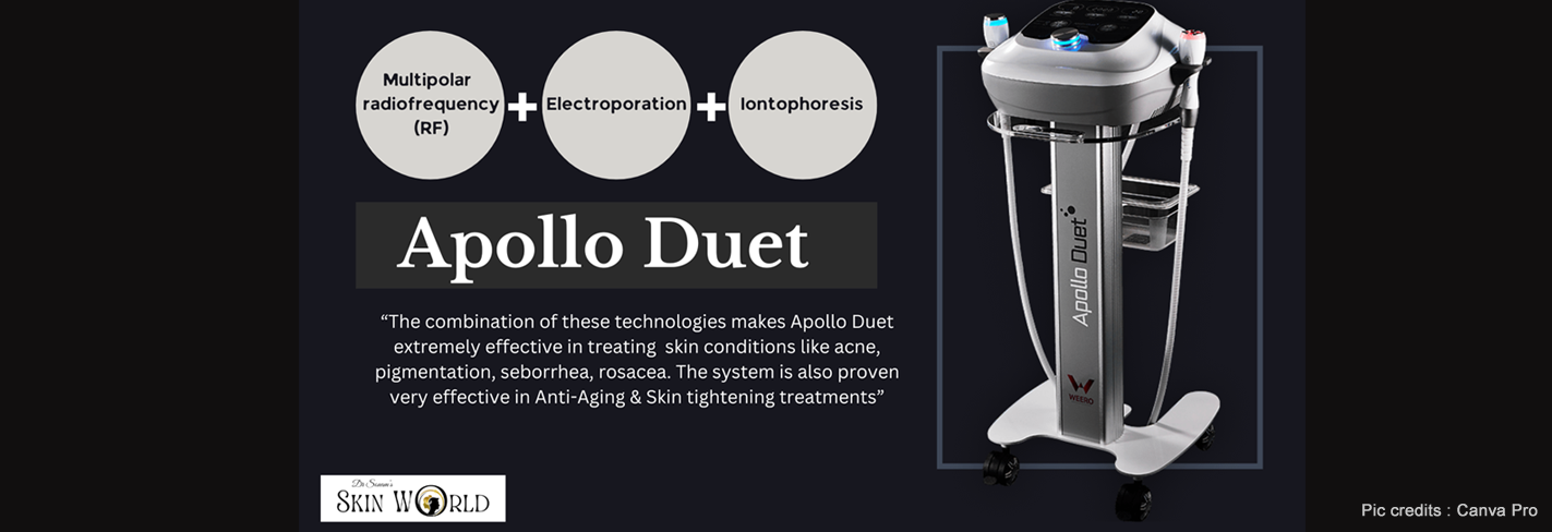 Apollo Duet RF Treatment for Hand Wrinkles