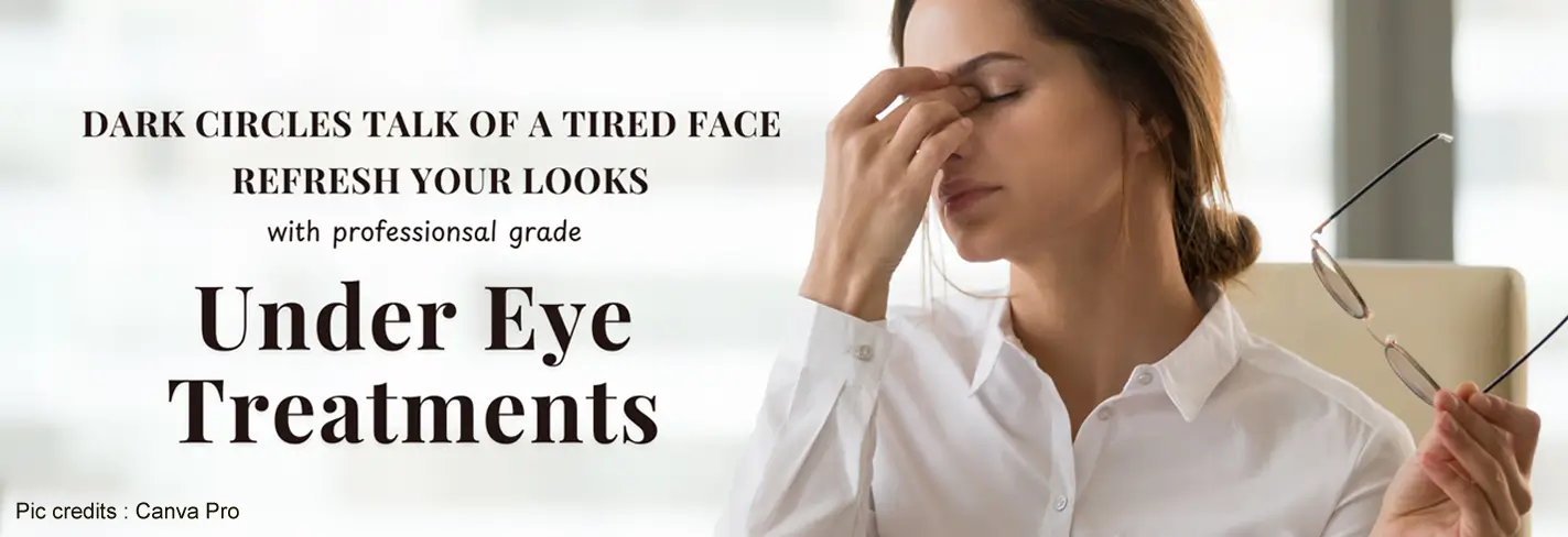 Laser treatment for dark circles at Skin World